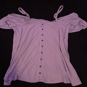 Off shoulder top!